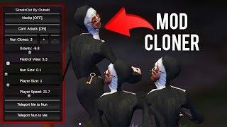 Evil Nun Clone Mod Menu Update Gameplay  How to Clone Evil Nun 1.1.6