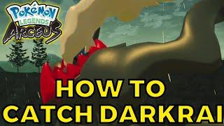 How to Catch Darkrai in Pokemon Legends Arceus