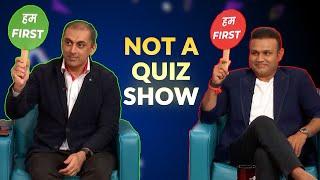 Cricbuzz Live Quiz Hum First ft. Virender Sehwag & Rohan Gavaskar