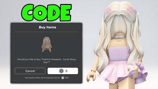 GET FREE ITEM CODE & HAIR  EASY