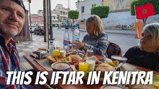 KENITRA  IFTAR ON OUR FIRST VISIT TO THIS CITY Finally visiting Kenitra