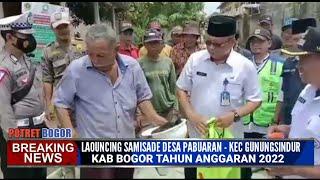 Launching Program Samisade Desa Pabuaran Kecamtan Gunungsindur Tahun Anggaran 2022