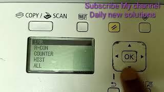 How to Remove Error in Canon image Runner 2202  Daily new solutions  #canon