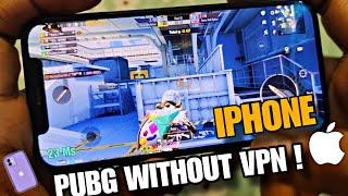 HOW TO PLAY PUBG WITHOUT VPN IN IPHONE  PUBG MOBILE IOS