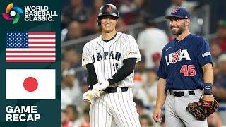 United States vs. Japan Game Highlights  2023 World Baseball Classic Final