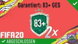 MEGA WALKOUT IM PACK  2X GARANTIERTE 83+ UPGRADE SBC BILLIGEINFACH  FIFA 20 ULTIMATE TEAM