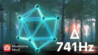 741Hz  Δ┋Spiritual Detox Frequency + 3.5Hz Delta Brainwaves Binaural Beats