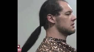 Shocking Baron Corbin cuts his hair. RAW Exclusive June 11 2018