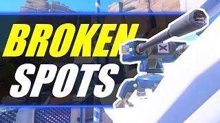 9 More Broken Torbjörn Turret Spots Overwatch 2