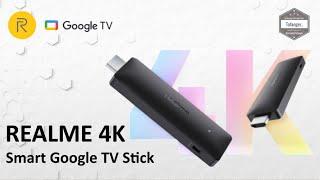 Realme TV Stick 4K - Google TV Stick - 2GB Ram & 8GB Rom - HDMI 2.1 - RMV2105 - Netflix - Unboxing