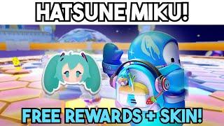 How to get Free Hatsune Miku rewards in Fall Guys