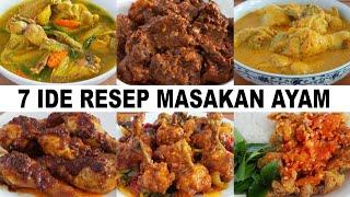 7 RESEP MASAKAN AYAM YANG ENAK DAN MUDAH TIDAK LAGI MEMBELI DILUAR 