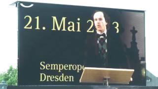 Olaf Schubert trifft Richard Wagner - live auf dem Theaterplatz in Dresden