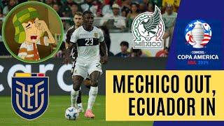 COMENTARIO ECUATORIANO DEL MÉXICO 0 ECUADOR 0 LA TRI CLASIFICA EN COPA AMÉRICA