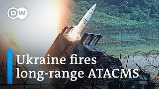 What role can US long-range ATACMS play in Ukraines military campaign?  DW News