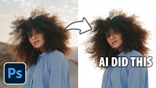 Finally AI Does IMPOSSIBLE Hair Selection in Photoshop