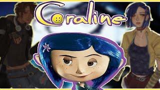 Coraline Redesignsspeedpaint+commentary