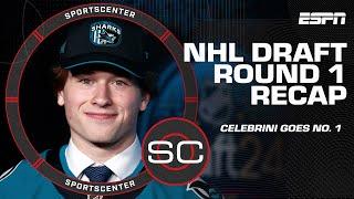Recapping Round 1️⃣ of the 2024 NHL Draft   SportsCenter