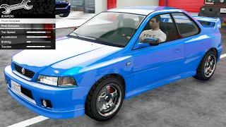 GTA 5 - DLC Vehicle Customization - Karin Sultan RS Classic Subaru Impreza 22B STI