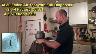 6L80 Pump Cover Factory Defect Diagnosis with bonus teflon seal evaluation