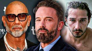 ¡Ben Affleck TRAICIONADO ¿Dave Bautista ENFERMO? El PEOR momento de Shia Labeouf