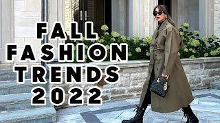 15 Fall Fashion Trends All The Cool Girls Will Be Wearing in 2022