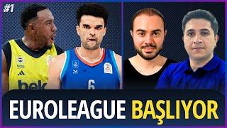 EUROLEAGUE BAŞLIYOR  Sezon Tahminleri  Kadrolar  Fenerbahçe Beko  Anadolu Efes  Basketbol