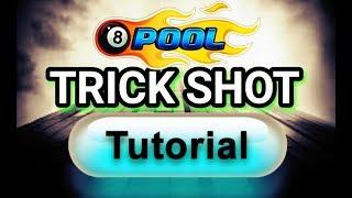 8 ball pool - Trick shot tutorial - How to bank shot bang shot - Middle  centre pocket awesome shot