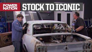 Converting A Stock 67 Mustang Coupe Into An Iconic Fastback - Detroit Muscle S1 E12