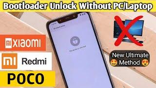 Xiaomi Mi Bootloader Unlock Without PC  Redmi Poco Bootloader Unlock no PC  miui14 unlock no pc