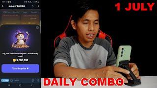 Hamster Kombat Daily Combo Card Today 5M Coins 1 July 2024