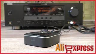 Bluetooth adapter Ugreen 30445 on AliExpress for wireless sound reception. English subtitles
