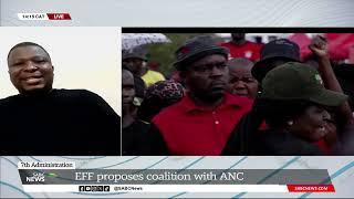 GNU  EFF proposes coalition with ANC political analyst Thobani Zikalala weighs in