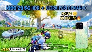 IQOO Z9 5G BGMI HDR+ULTRA GRAPHICS TEST WITH FPS METER  GAMEPLAY  HANDCAM  BEST GAMING PHONE