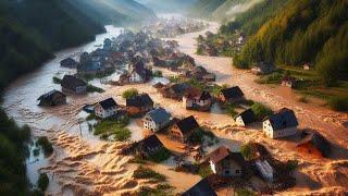 Switzerland is sinking. Huge flood in Zermatt