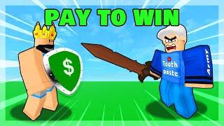 Bedwars Is PAY TO WIN... Roblox Bedwars