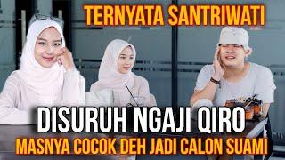 TERNYATA SANTRIWATI️GEMBEL NGAJI QIRO SANTRI CANTIK MINTA DI IMAMIN