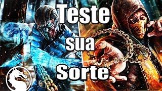 Mortal kombat x Teste sua Sorte