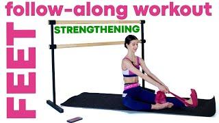 10 minutes FEET STRENGTHENING follow-along WORKOUT with ballerina Maria Khoreva