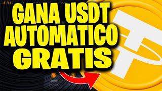  GANA USDT en AUTOMATICO sin INVERTIR 2024  COMO GANAR USDT sin INVERSION 2024  GANA USDT GRATIS