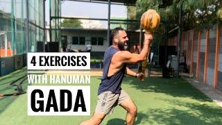 Gada  Mace  4 different exercises to build strength