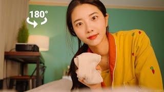 VR ASMR Nursing a Friend Who Came Over To My House Roleplay ENG SUB