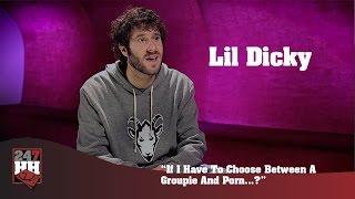 Lil Dicky - If I Have To Choose Between A Groupie And Porn...? 247HH Exclusive