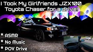 Toyota Chaser JZX100 Tourer V POV Drive ASMR 1JZGTE R154 Manual JDM Japanese Import トヨタ チェイサー ドライブ