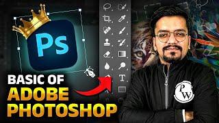 Basics of Adobe Photoshop in Just 3Hrs  Adobe Photoshop in One Shot  Graphic Designing Course