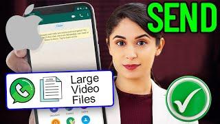 How To Send Large Video Files on WhatsApp iPhoneAndroid 2024