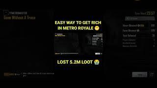 EASY WAY TO GET RICH IN METRO ROYALE  #shorts