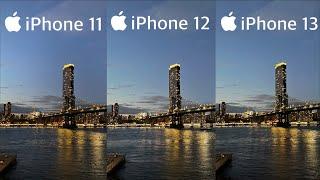 iPhone 13 vs iPhone 12 vs iPhone 11  Camera Test