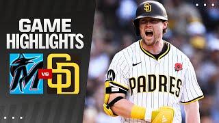 Marlins vs. Padres Game Highlights 52724  MLB Highlights