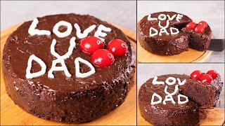 FATHERS DAY SPECIAL CAKE  EASY FATHERS DAY CAKE IN LOCK-DOWN  WITHOUT CREAM EGG OVEN  NOven